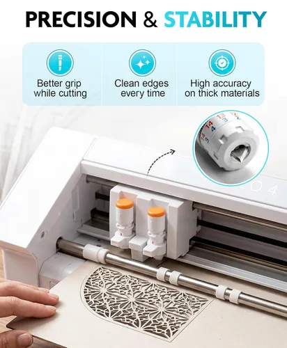 Vista 4 de Cuchillas Kraft de Silhouette Cameo 2mm - Paquete de 2