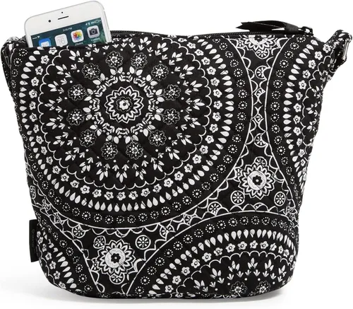 Vista 4 de Vera Bradley Bolso bandolera de algodón para mujer