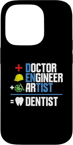 Vista 17 de iPhone 16 Doctor Engineer Artist Dentist Dentistry Dental Assistant Case