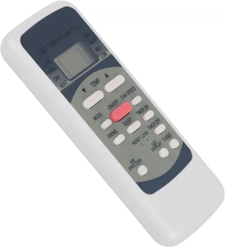 Vista 7 de Control remoto reemplazado R51M/E para aire acondicionado Midea R51L1/BGE R51l5/BGE R51l10/BGE R51E R51CE R51MCE R51DE R51I4BGCE UL-R51ME R51I11BGE