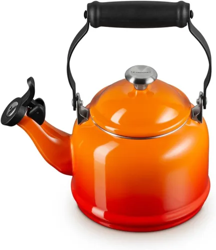 Vista 14 de Le Creuset - Tetera Demi esmaltada en acero, 1.25 cuartos de galón, Artichaut