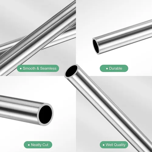 Vista 2 de M METERXITY Tubo de acero inoxidable 304 de 5.906 in, 0.394 in de diámetro exterior de pared de 0.039 in de grosor, tubo de acero inoxidable sin