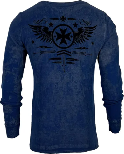 Vista 3 de Xtreme Couture by Affliction Camiseta térmica para hombre Intensity