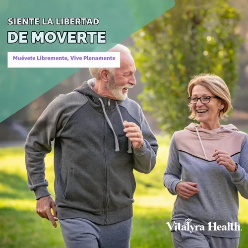Vista 3 de Vitalyra Suplemento de apoyo articular - Glucosamina, MSM y cúrcuma Hombres y Mujeres
