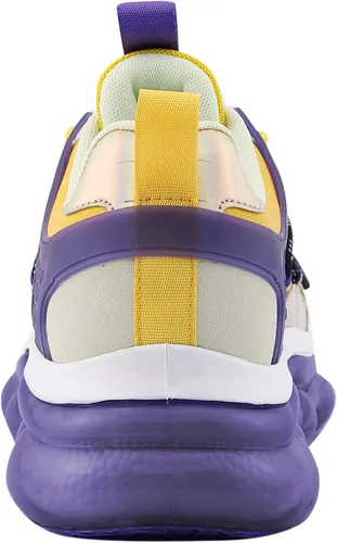 Vista 5 de Mazino Zapatillas gruesas de moda de lava para hombre zapatos casuales de atletismo para hombre
