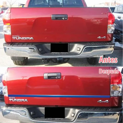 Vista 9 de 16 pies de Azul Oscuro Shine & Bright Auto Autoadhesivo Universal para Exterior e Interior Moldura de Decoración para Cuerpo de Vehículo