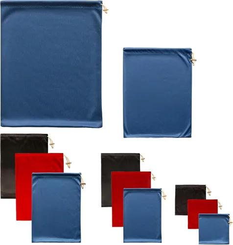 Vista 10 de Valante Juego de bolsas de almacenamiento con cordón de microfibra para productos íntimos (Pequeño)