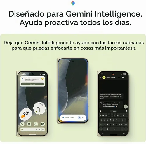 Vista 5 de Google Pixel 11 Pro Fold - Teléfono inteligente desbloqueado, Géminis - 1 Android, Inteligencia Gemini, batería de más de 24 horas, Pixel HiLight
