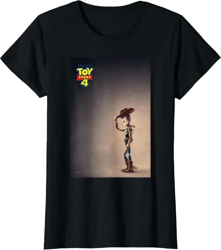 Vista 30 de Disney Pixar Toy Story 4 - Camiseta gráfica con póster de película Baby Blue