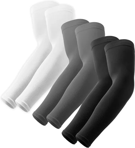 Vista 21 de OutdoorEssentials Mangas de brazo con protección solar UV, manga de compresión para brazos, mangas de brazo UV para hombres, mujeres, mangas