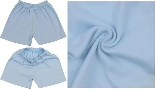 Vista 4 de ToBeInStyle Paquete de 4 pantalones cortos de algodón de ajuste relajado elástico casual para niña