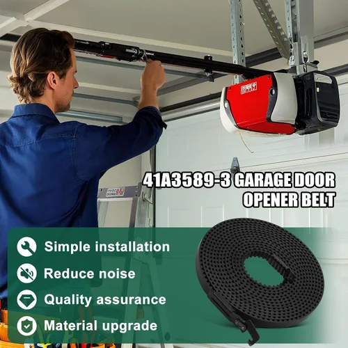 Vista 5 de 41A3589-3 - Cinturón de apertura de puerta de garaje para puerta de garaje de 7 pies compatible con Lift-Master, Chamberlain, Craftsman, abridor