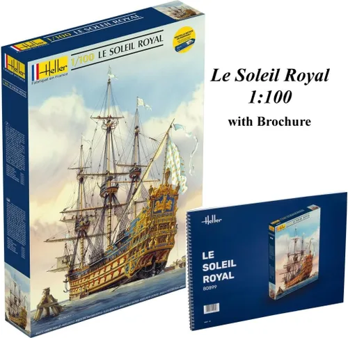 Vista 6 de Kit de construcción de modelo de barco real Heller Soleil