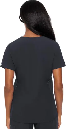 Vista 2 de Med Couture Camiseta de maternidad con cuello en V para mujer