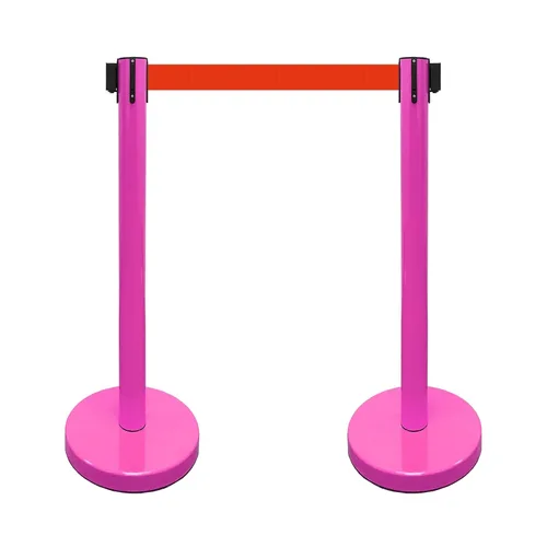 Vista 15 de VIP Crowd Control - Juego de barreras de seguridad con cinturones retráctiles, 91 cm de altura, cinturón de 198 cm y soporte de pared 2 Posts