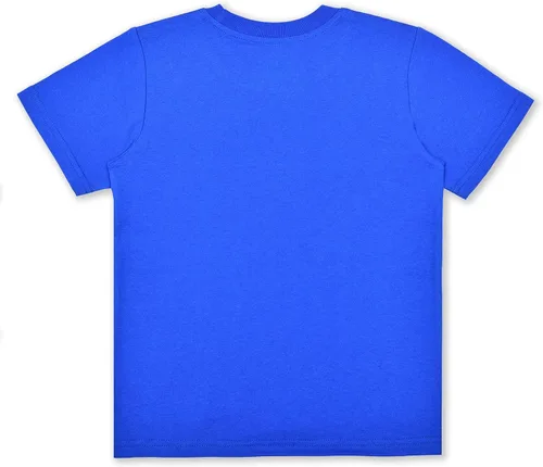 Vista 3 de Hasbro Power Rangers - Conjunto de camisa y pantalones deportivos de manga corta para niños pequeños, negrorojo o azulazul marino