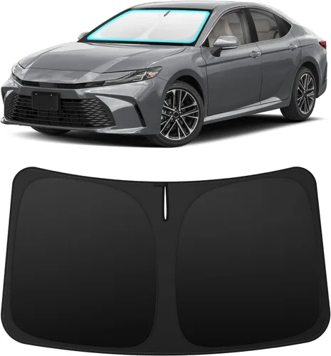 Vista 209 de INSAUTO Accesorios para parasol de parabrisas de ajuste personalizado para Acura RDX 2019-2026, parasol plegable para ventana delantera, reflector