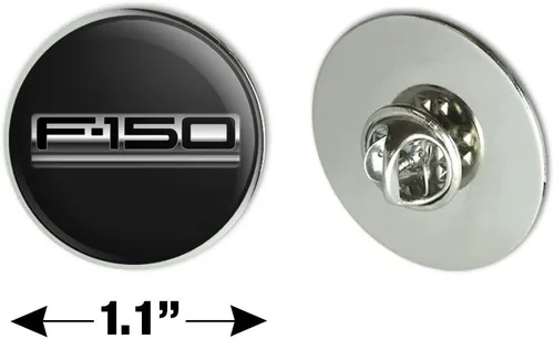 Vista 4 de Pin Pin Pin de solapa para Ford Trucks F-150 con logotipo de metal de 1,1 pulgadas