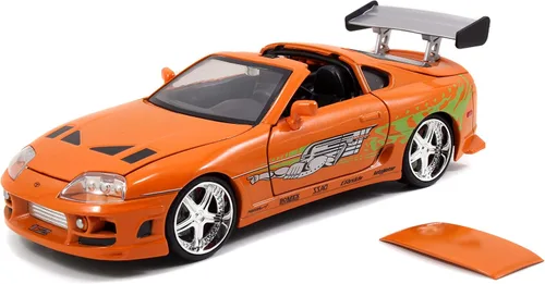Vista 5 de Jada Toys Fast & Furious 1 24 Diecast Toyota Supra Vehicle