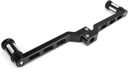 Vista 6 de Palanca de cambios para el talón de la motocicleta, palanca de cambios, brazos de cambio compatibles con Harley FL Softail Touring Electra Glide