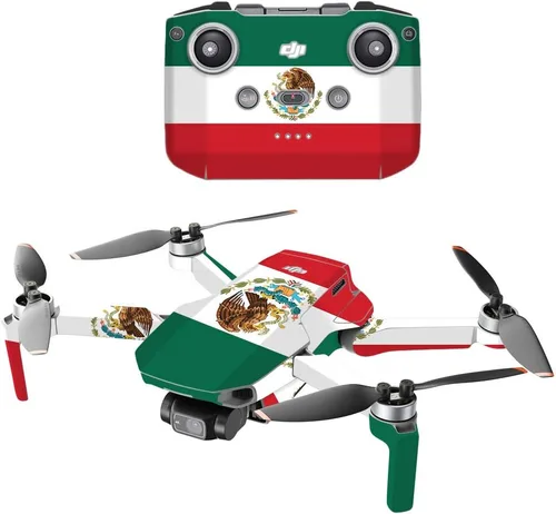 Vista 8 de MIGHTY SKINS Compatible con DJI Mini 2 Dron portátil – Cartoon Mania Funda protectora de vinilo duradera y única Fácil de aplicar, quitar