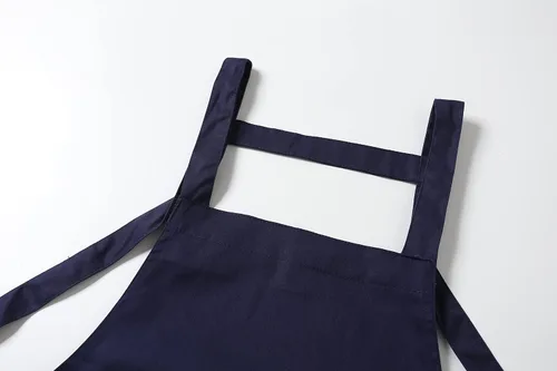 Vista 15 de Jeelow Delantal de cocina de algodón o sarga de algodón para hombres y mujeres, ajustable con bolsillos ajustables