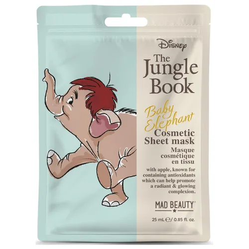 Vista 4 de The Jungle Book - Juego de mascarillas cosméticas de Disney MAD Beauty Aloe vera, trío hidratante hidratante Baloo Hathi Shere Khan Regalo