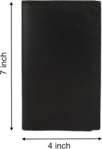 Vista 7 de Leatherboss - Cartera organizadora para tarjetas de crédito para mujer con más de 18 ranuras para tarjetas, Negro -, Compacto