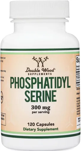 Vista 3 de PhosphatidylSerine Supplement 300mg Per Serving, 60 Capsules (Phosphatidyl Serine Complex) by Double Wood