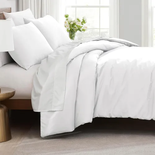 Vista 39 de Southshore Fine Living, Inc. Juego de funda de edredón tamaño extra grande individual/XL, ropa de cama de microfibra cepillada premium de fácil