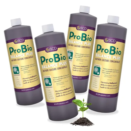 Vista 8 de SCD Probiotics ProBio Balance Plus - Haz 20 veces más acondicionador de suelo - Super concentrado de microorganismos beneficiosos eficaces +