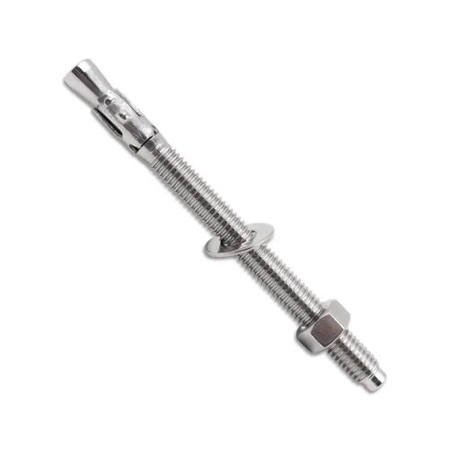 Vista 12 de Anclaje de cuña de 1/2" x 3-3/4 pulgadas, anclajes de hormigón de acero inoxidable, sujetadores de pernos de expansión de trabajo pesado