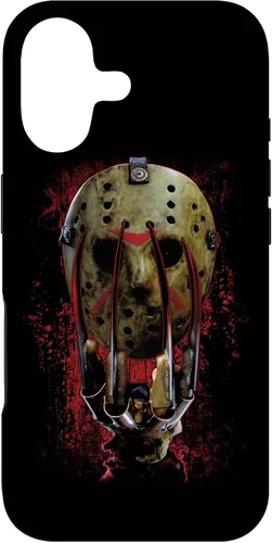 Vista 32 de Funda para máscara y garras de Freddy vs Jason para iPhone 13