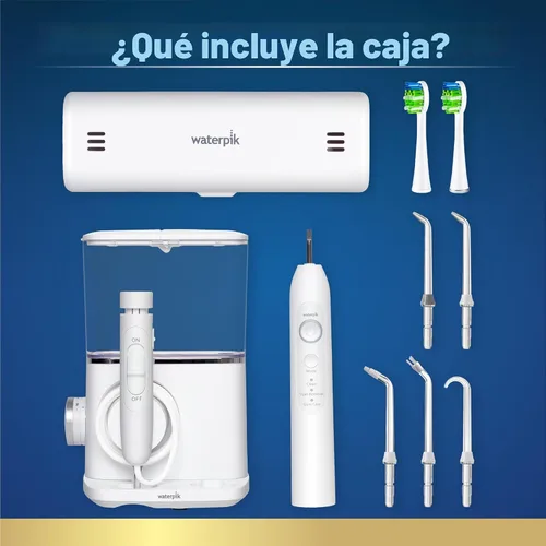Vista 4 de Waterpik Sensonic Complete Care CC-04, color blanco, el embalaje puede variar