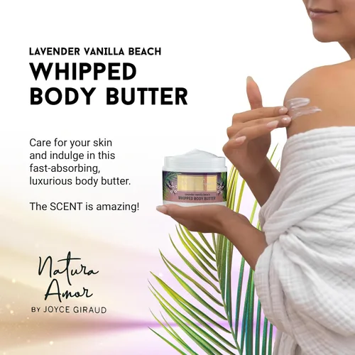 Vista 2 de Joyce Giraud - Mantequilla corporal batida, extra cremosa, ultra hidratante, no grasa, 4 onzas Extra Creamy and Ultra Hydrating, Fast-Absorbing