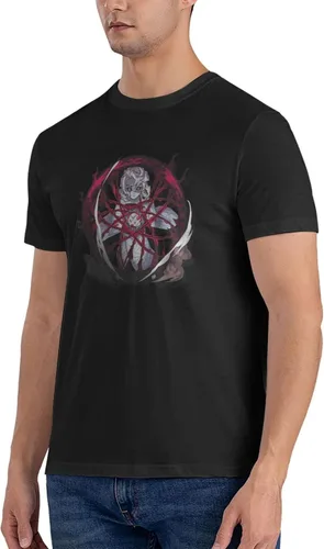 Vista 3 de Kimetsu No Yaiba Logo - Camiseta de manga corta de algodón para mujer y hombre