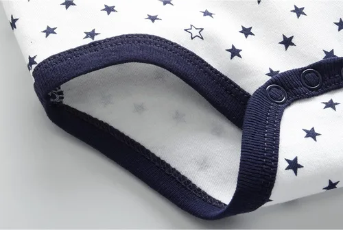 Vista 6 de Ropa unisex para bebés, paquete de 5 mamelucos de manga corta y 3 mamelucos con pies para bebé
