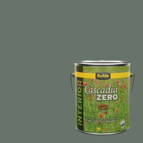 Vista 140 de Rodda Paint CASCADIA XL Pintura e imprimación satinada exterior en uno, cuarto de galón, solo ayer