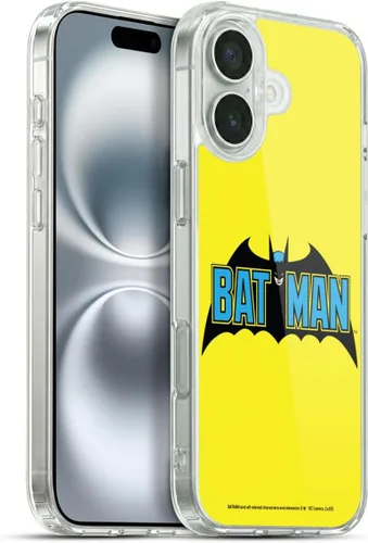 Vista 122 de Head Case Designs Funda de gel con licencia oficial de Batman DC Comics Bat Signal Logos [protección de grado militar] compatible con Apple iPhone 7