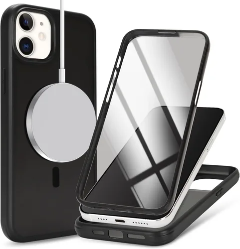 Vista 40 de Funda para iPhone 8 Plus con protector de pantalla, compatible con Magsafe, para iPhone 7 Plus, protector de pantalla integrado, funda delgada