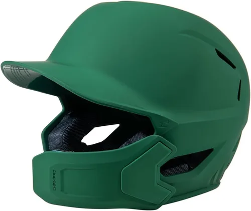Vista 7 de Champro HXE - Casco de bateo de béisbol mate con protector de mandíbula