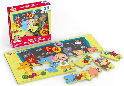 Vista 3 de Spin Master Games Cocomelon Best Friends - Rompecabezas de espuma de 25 piezas para niños
