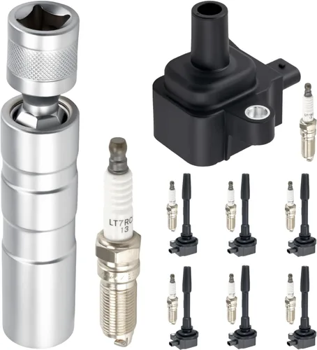 Vista 56 de Bobina de encendido KAX UF434 1 paquete Compatible con Impala, Equinox, G6, Malibu, Silverado 1500, Uplander, Torrent, Lucerne, Express 1500, Sierra