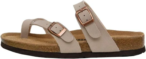 Vista 2 de CUSHIONAIRE Luna - Sandalias para mujer con plantilla de corcho para más comodidad