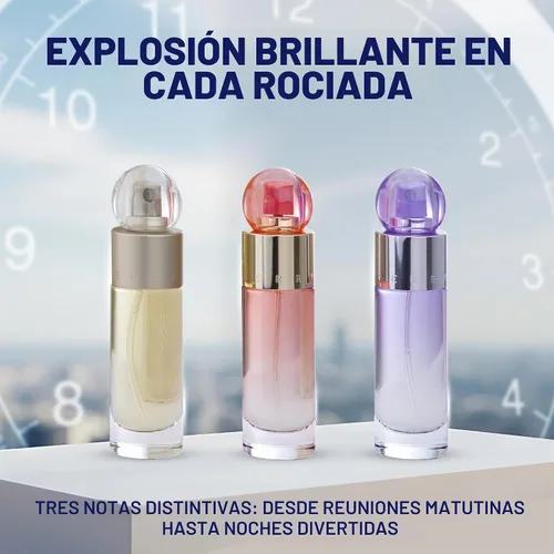 Vista 3 de Perry Ellis 360° para mujer, juego de regalo de 3 piezas, 360° para mujer