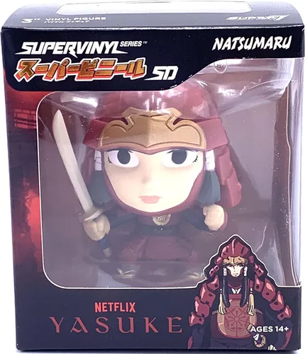 Vista 6 de Super 7 Super7 Netflix Anime Yasuke Supervinyl Figura de acción (Natsumaru de 3 pulgadas), 81411