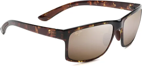 Vista 2 de Maui Jim Men's and Women's Pokowai Arch Polarized Rectangular Sunglasses