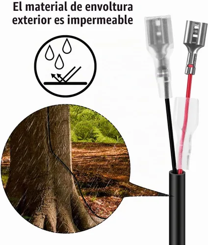 Vista 4 de 2 cables de alimentación para cámara de sendero, cable de alimentación externo CC de 0.157 x 0.067 in compatible con Tactacam Reveal X XB SK, Wise