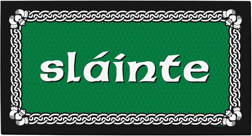 Vista 20 de ThisWear Felpudo de San Patricio para el Día de San Patricio, felpudo gaélico de perfil bajo