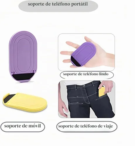 Vista 5 de Prettyia Soporte plegable portátil para teléfono